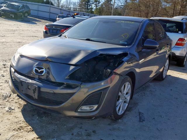 JM1BL1U64B1439588 - 2011 MAZDA 3 S GRAY photo 2