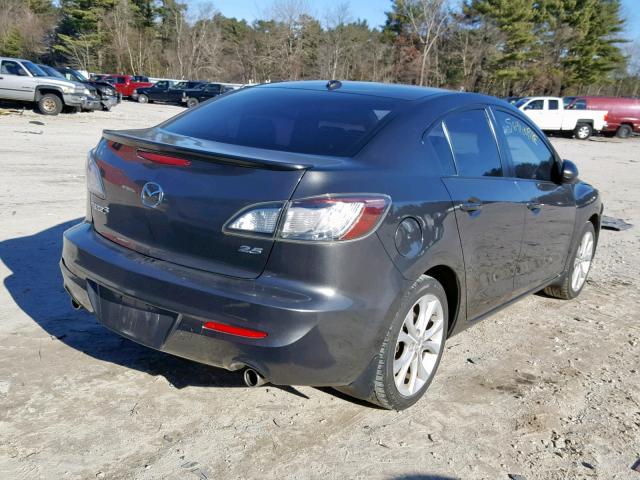 JM1BL1U64B1439588 - 2011 MAZDA 3 S GRAY photo 4