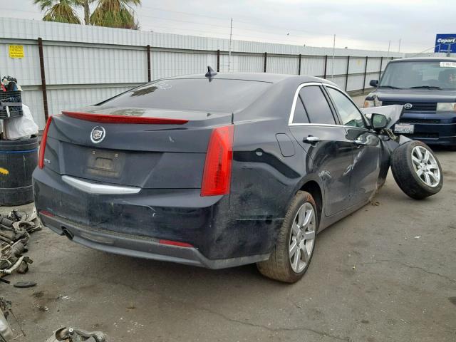 1G6AA5RA0E0145222 - 2014 CADILLAC ATS BLACK photo 4