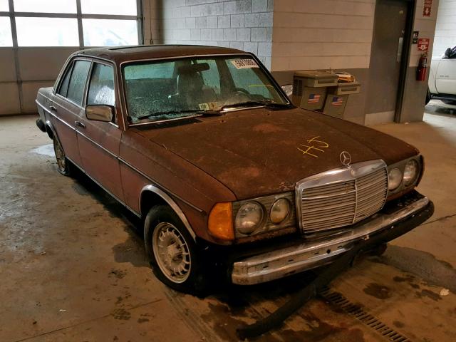 WDBAB33A7EA031184 - 1984 MERCEDES-BENZ 300 DT RED photo 1