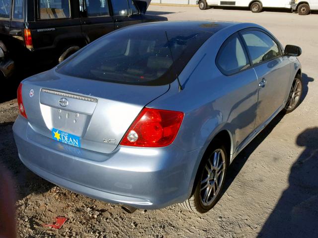 JTKDE177360064014 - 2006 TOYOTA SCION TC 蓝色 照片 4