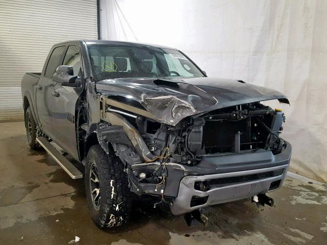 1C6RR7YT5JS144032 - 2018 RAM 1500 REBEL ნაცრისფერი ფოტო 1