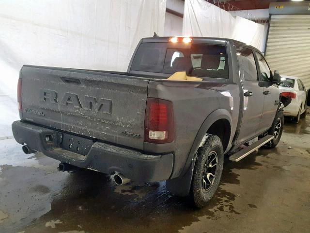 1C6RR7YT5JS144032 - 2018 RAM 1500 REBEL GRAY photo 4