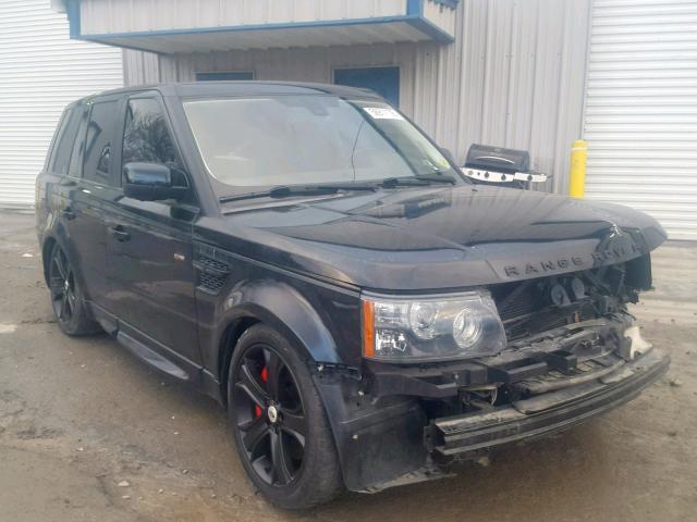 SALSH2E42BA285704 - 2011 LAND ROVER RANGE ROVE BLACK photo 1