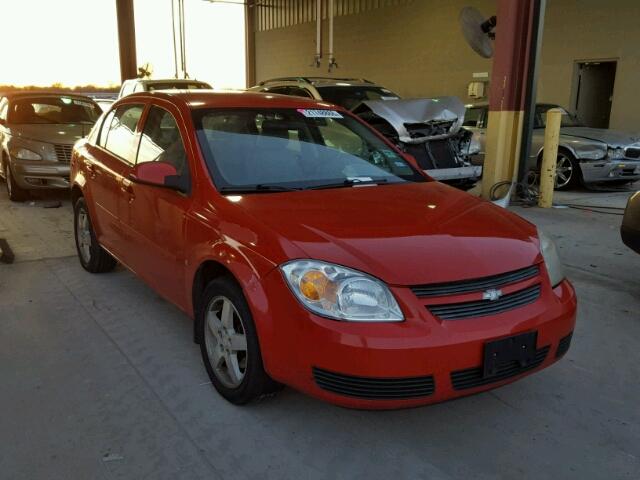 1G1AL55F877296207 - 2007 CHEVROLET COBALT LT RED photo 1