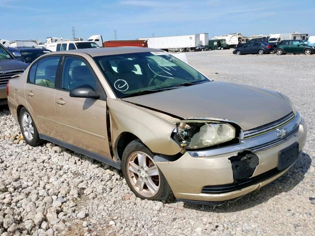 1G1ZT54835F197237 - 2005 CHEVROLET MALIBU LS TAN photo 1