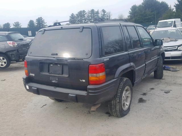 1J4GZ78Y6WC273310 - 1998 JEEP GRAND CHER BLACK photo 4