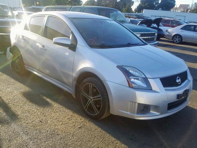 3N1AB6AP5CL759251 - 2012 NISSAN SENTRA 2.0 SILVER photo 1