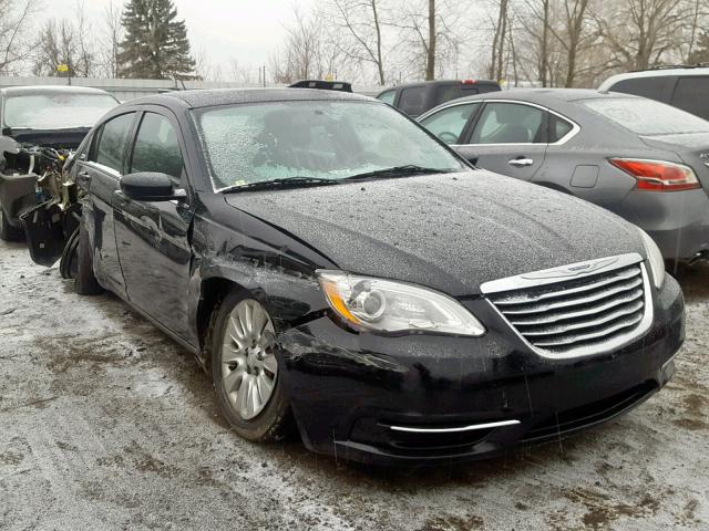 1C3CCBAB4DN554218 - 2013 CHRYSLER 200 LX BLACK photo 1