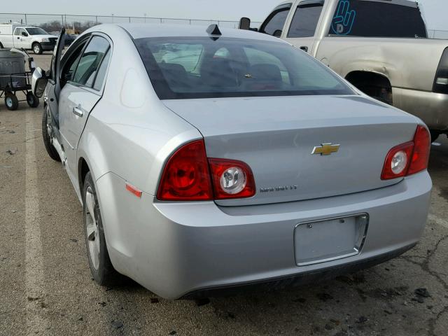 1G1ZC5E09CF150834 - 2012 CHEVROLET MALIBU 1LT ვერცხლისფერი ფოტო 3