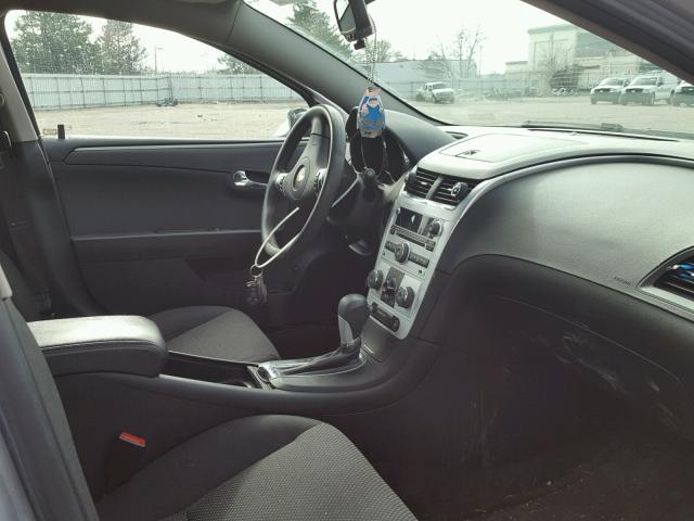 1G1ZC5E09CF150834 - 2012 CHEVROLET MALIBU 1LT ვერცხლისფერი ფოტო 5