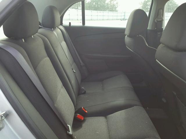 1G1ZC5E09CF150834 - 2012 CHEVROLET MALIBU 1LT ვერცხლისფერი ფოტო 6