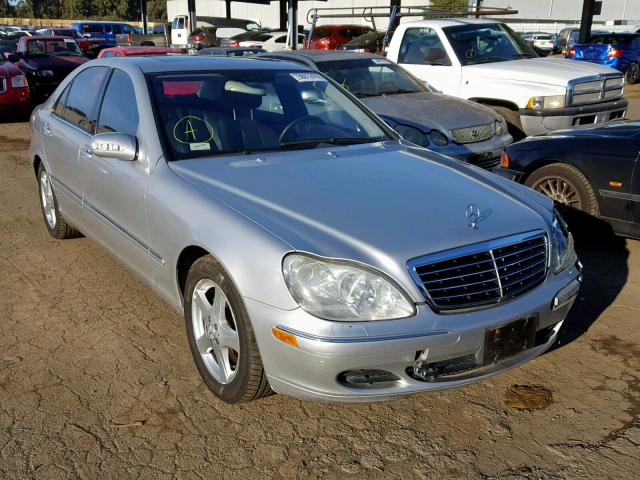 WDBNG70J54A414179 - 2004 MERCEDES-BENZ S 430 SILVER photo 1
