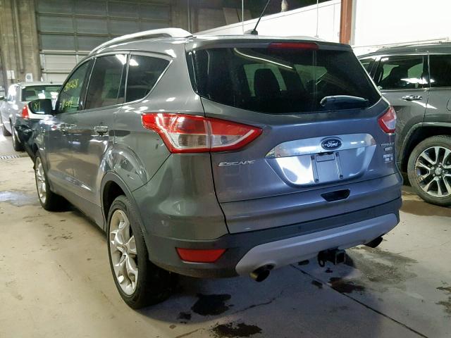 1FMCU9J99EUB63194 - 2014 FORD ESCAPE TIT GRAY photo 3