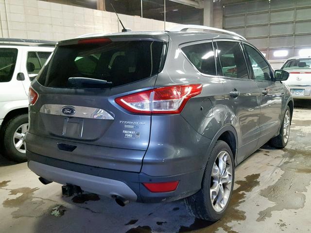 1FMCU9J99EUB63194 - 2014 FORD ESCAPE TIT GRAY photo 4