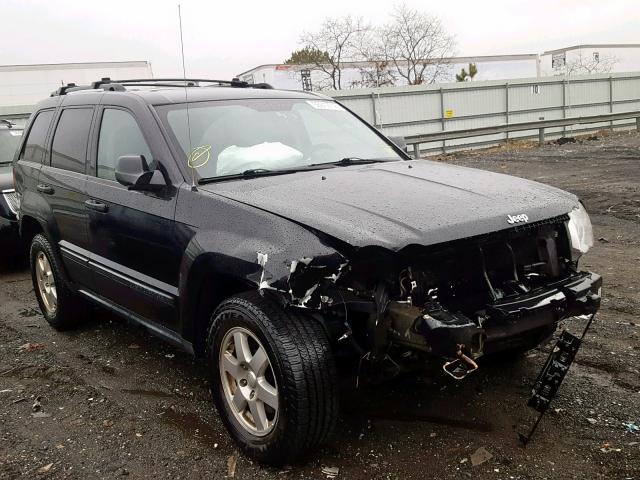 1J8GR48K58C210307 - 2008 JEEP GRAND CHER BLACK photo 1