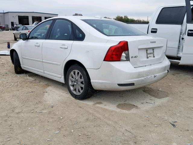 YV1MS382482392770 - 2008 VOLVO S40 2.4I WHITE photo 3