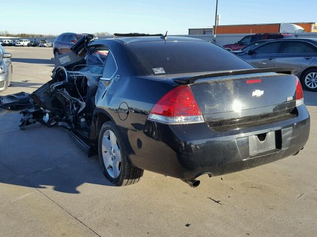 2G1WD58C579235769 - 2007 CHEVROLET IMPALA SUP 黑色 照片 3