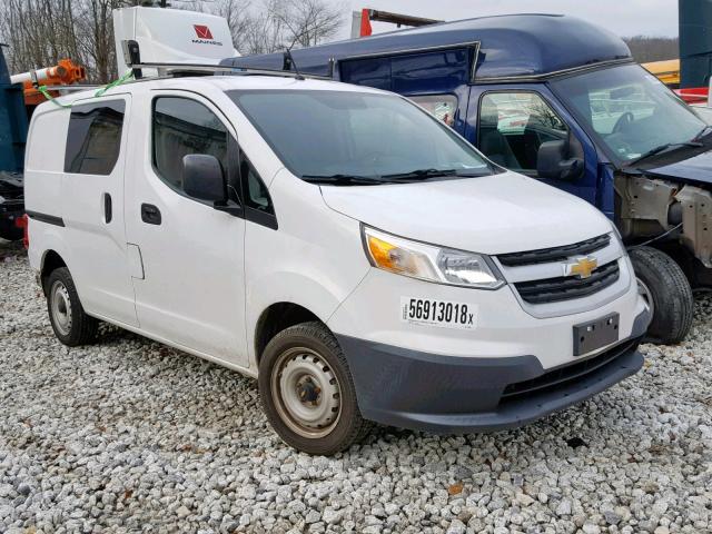 3N63M0YN7FK703062 - 2015 CHEVROLET CITY EXPRE WHITE photo 1