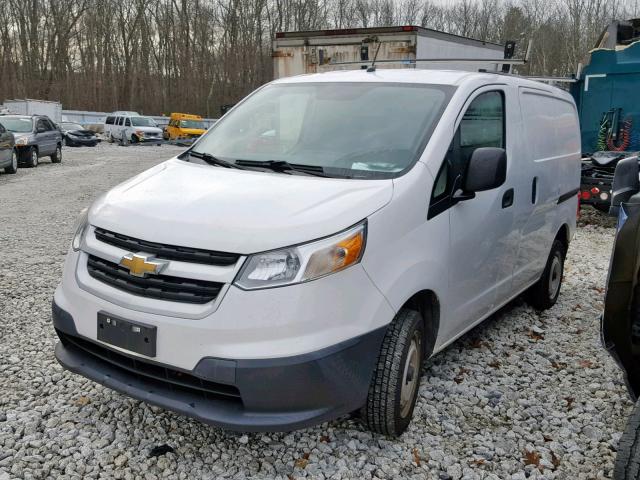 3N63M0YN7FK703062 - 2015 CHEVROLET CITY EXPRE WHITE photo 2