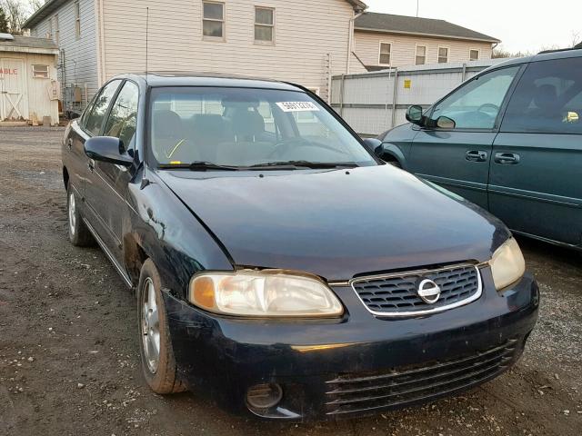 3N1AB51A73L731327 - 2003 NISSAN SENTRA SE- BLUE photo 1