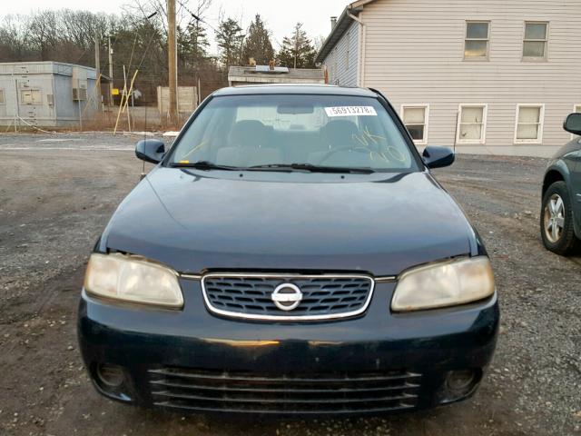 3N1AB51A73L731327 - 2003 NISSAN SENTRA SE- BLUE photo 10