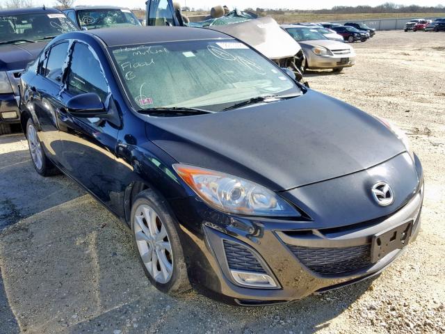 JM1BL1S50A1345300 - 2010 MAZDA 3 S BLACK photo 1