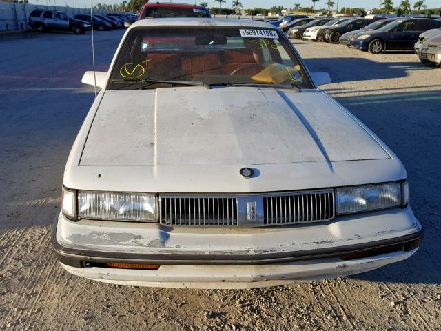 2G3AM54N8L2337871 - 1990 OLDSMOBILE CUTLASS CI WHITE photo 10