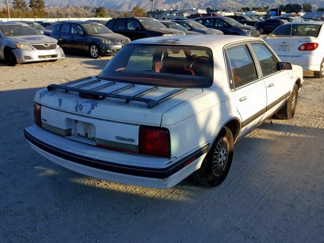 2G3AM54N8L2337871 - 1990 OLDSMOBILE CUTLASS CI WHITE photo 4