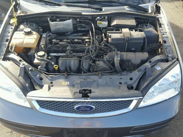 1FAFP31N87W342147 - 2007 FORD FOCUS ZX3 GRAY photo 7