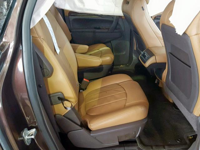 5GAKRBKD7FJ136110 - 2015 BUICK ENCLAVE BROWN photo 6