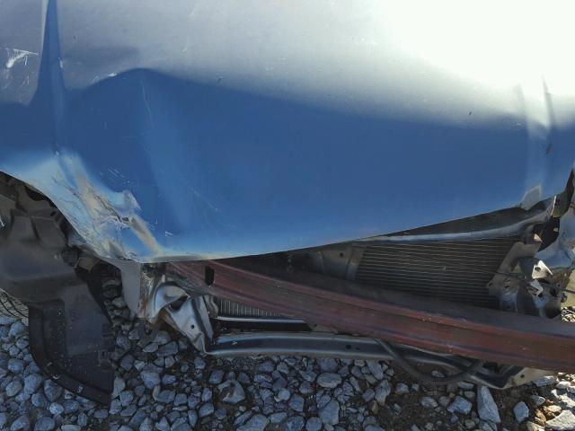 2HGEJ6617YH554411 - 2000 HONDA CIVIC BASE BLUE photo 7