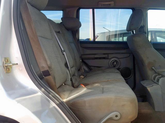 1J8HH48N26C203510 - 2006 JEEP COMMANDER GRAY photo 6