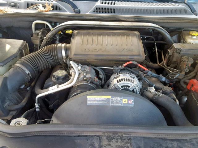 1J8HH48N26C203510 - 2006 JEEP COMMANDER GRAY photo 7