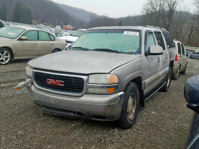 3GKFK16T81G191731 - 2001 GMC YUKON XL K GRAY photo 2