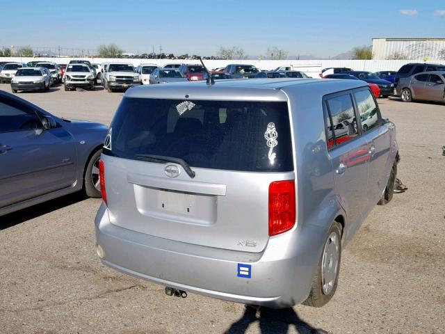 JTLKE50E991080722 - 2009 TOYOTA SCION XB Сұр фото 4