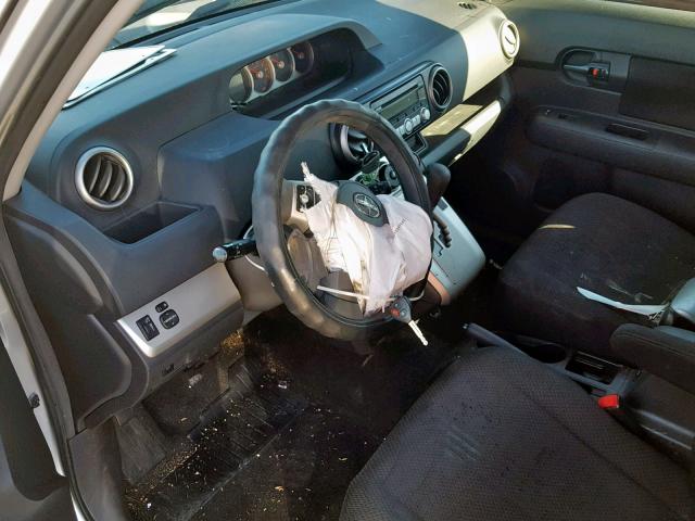 JTLKE50E991080722 - 2009 TOYOTA SCION XB Сұр фото 5