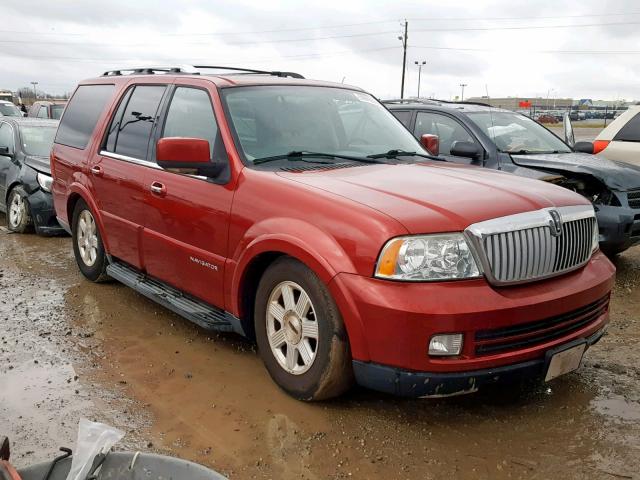 5LMFU28565LJ21396 - 2005 LINCOLN NAVIGATOR 红色 照片 1