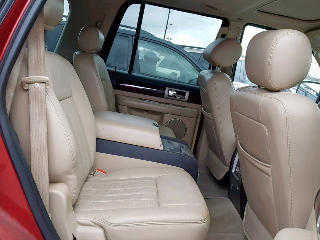 5LMFU28565LJ21396 - 2005 LINCOLN NAVIGATOR 红色 照片 6