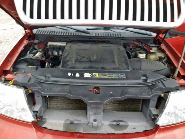5LMFU28565LJ21396 - 2005 LINCOLN NAVIGATOR 红色 照片 7