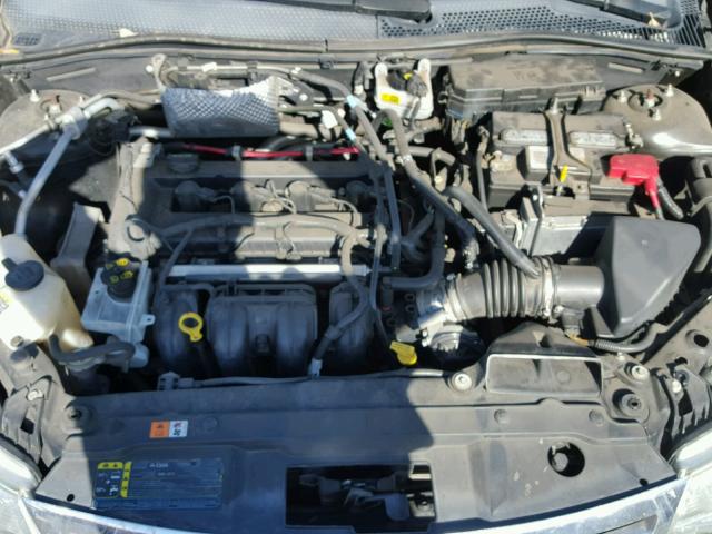 1FAHP34N68W154636 - 2008 FORD FOCUS S/SE BLACK photo 7