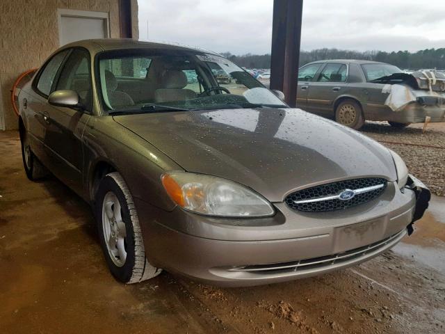 1FAFP55U02A264000 - 2002 FORD TAURUS SES BROWN photo 1