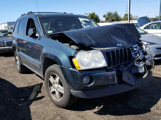 1J4GR48K85C627823 - 2005 JEEP GRAND CHER BLUE photo 1