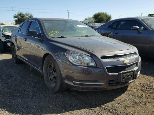 1G1ZC5EB1A4118891 - 2010 CHEVROLET MALIBU 1LT GRAY photo 1