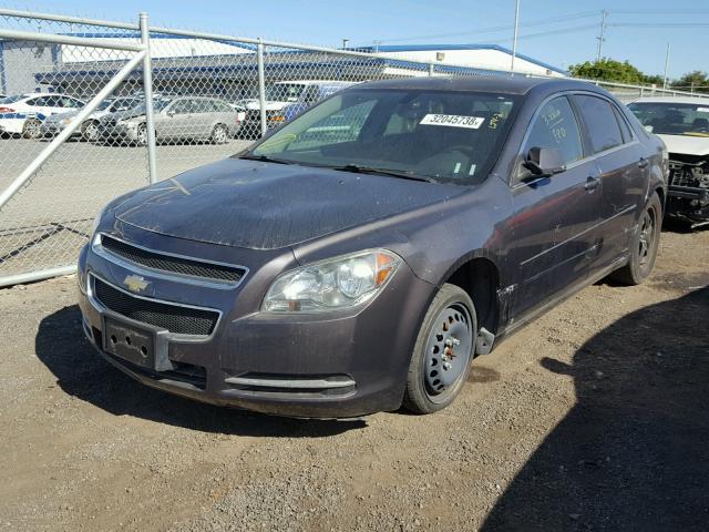 1G1ZC5EB1A4118891 - 2010 CHEVROLET MALIBU 1LT GRAY photo 2