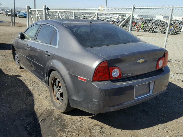 1G1ZC5EB1A4118891 - 2010 CHEVROLET MALIBU 1LT GRAY photo 3