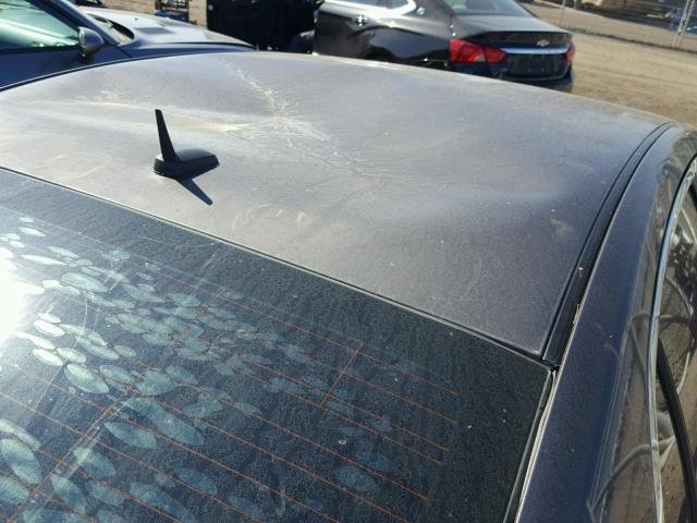 1G1ZC5EB1A4118891 - 2010 CHEVROLET MALIBU 1LT GRAY photo 9