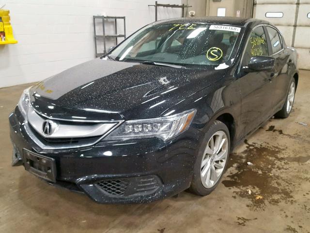 19UDE2F38GA022432 - 2016 ACURA ILX BASE BLACK photo 2