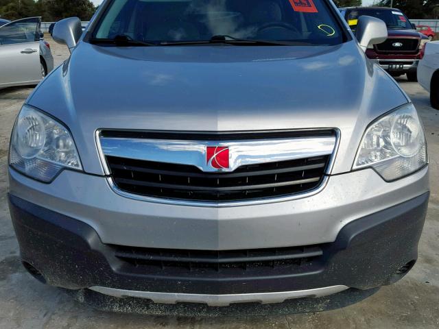 3GSCL33P48S695249 - 2008 SATURN VUE XE SILVER photo 9