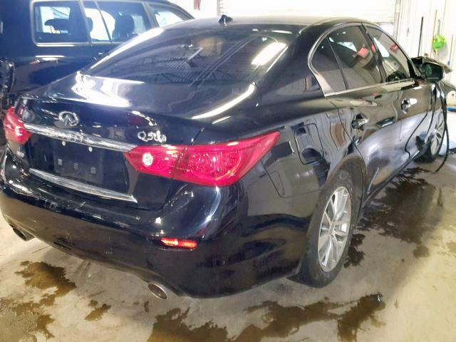 JN1BV7AR5FM421720 - 2015 INFINITI Q50 BASE BLACK photo 4